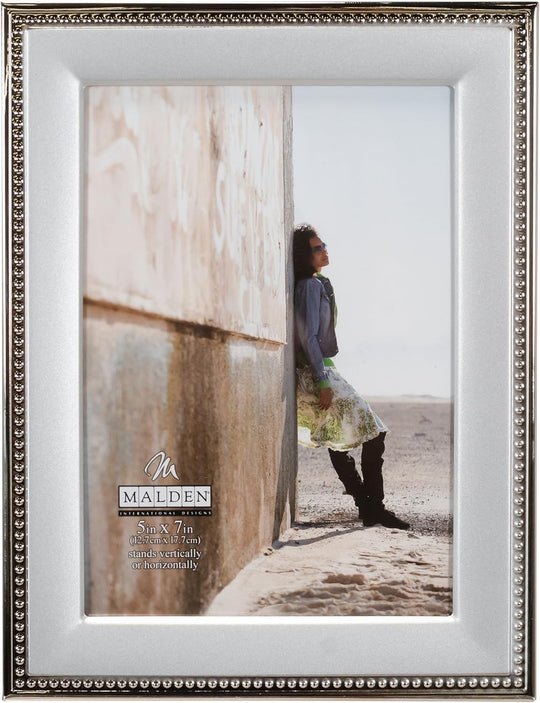 Silver Bead Frame