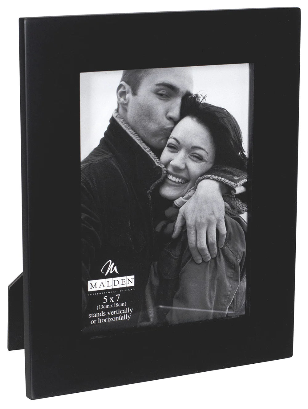 Wide Linear Black Frame
